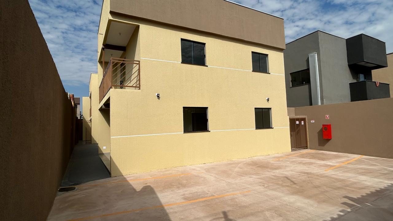 Fachada e estacionamento do empreendimento — JVA Construtora e Incorporadora